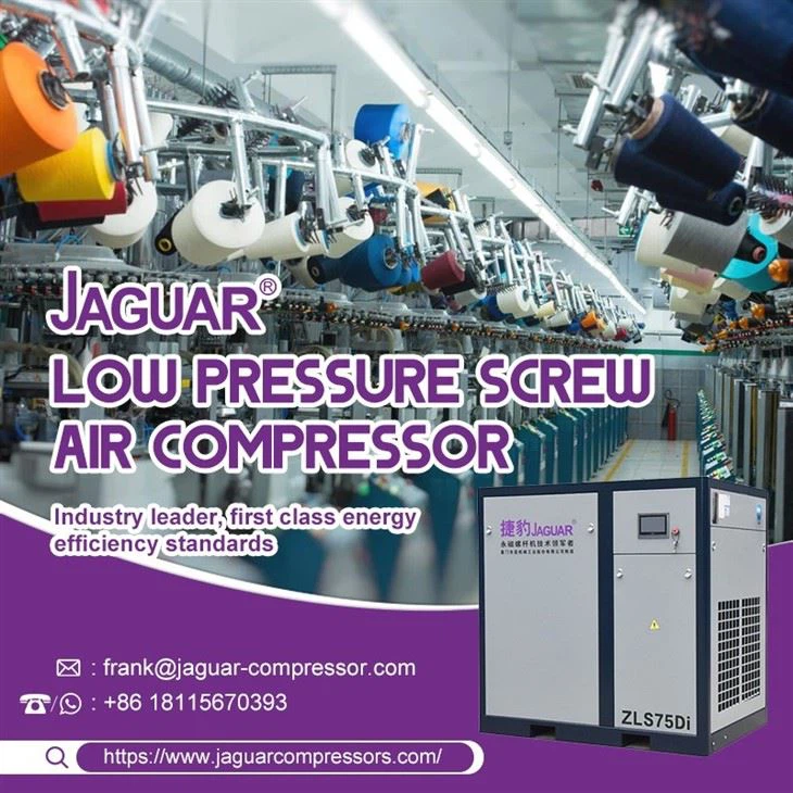 Low Pressure Screw Air Compressor